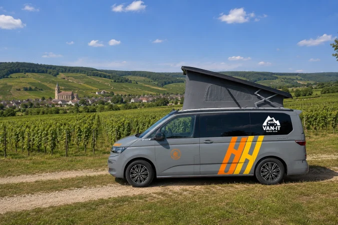 7 jours en van depuis Troyes entre vignobles de Champagne et Bourgogne