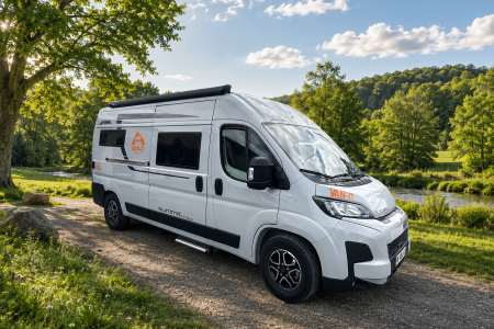 Fourgon aménagé Pössl en location chez VAN-IT
