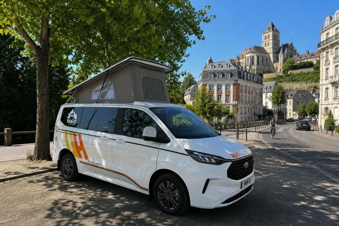 Van aménagé VAN-IT au départ de Reims pour un road trip en Champagne